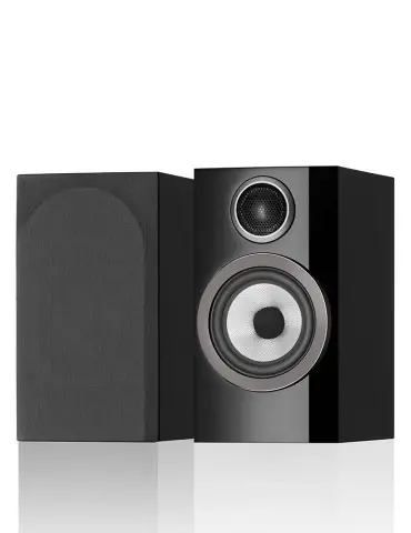 Bowers & wilkins 707 s3 — regálové reproduktory carbon dome/continuum barva - black gloss